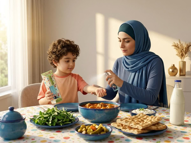 افشانه اشتهاآور کودک