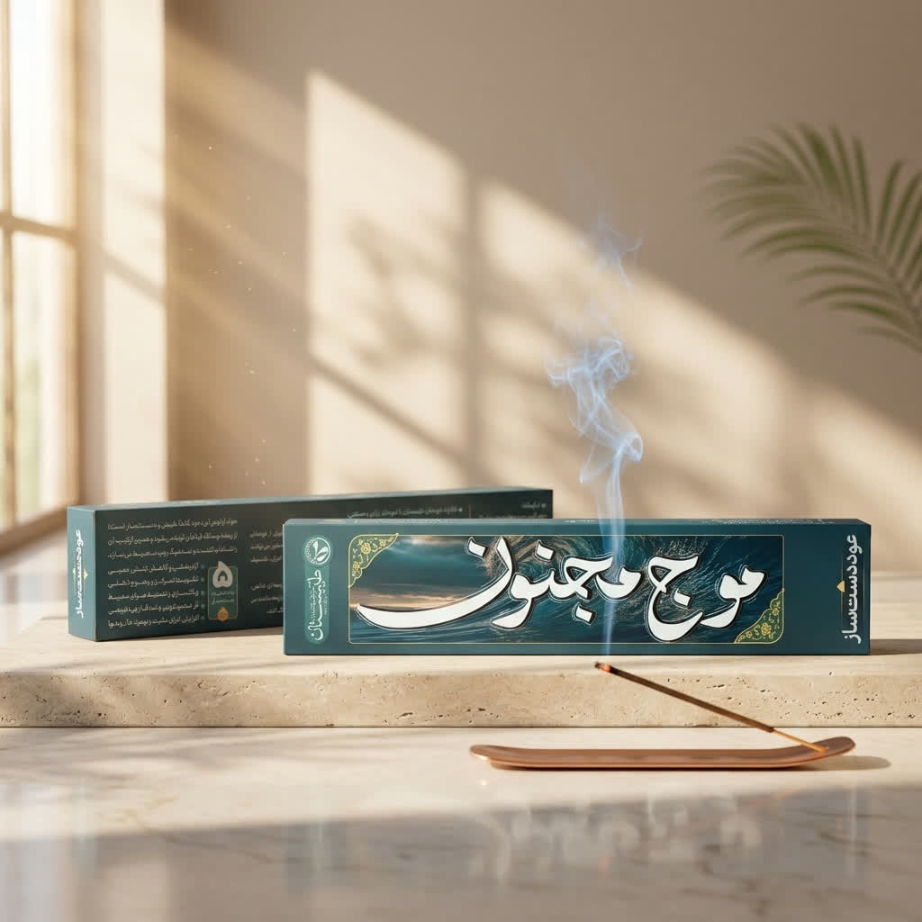 عود موج مجنون طیبستان | رایحه‌ای رها، عمیق و افسونگر 🌿